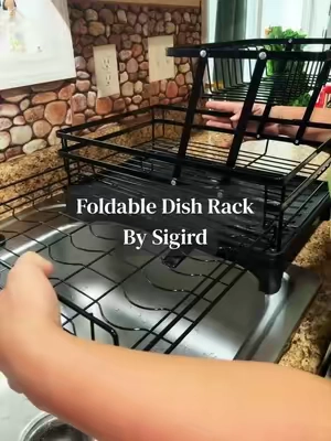 If your current dish rack is always overflowing but you don’t want to sacrifice valuable counter space, this Snofrid Foldable Over-the-Sink Dish Drying Rack is the upgrade you need! 🍽️✨ With a 2-tier pull-out design, utensil holder, and plenty of room for dishes, cups, and cookware, it gives you extra drying space while keeping your countertops clean and organized. When you’re finished, simply fold it away to maximize your kitchen space. 🏡💦 #KitchenOrganization #DishDryingRack #KitchenStorage #HomeOrganization #HomeFinds 