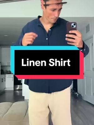Linen Shirt #mensshirt #linen #linenstyle 
