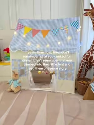 made myself cry with this video 🥺🫶🏻✨ #playhouse #playroom #toddlerplayroom #momfinds #toddlermomlife 