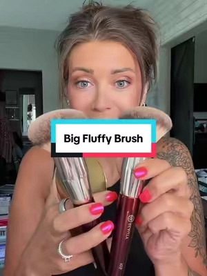 Replying to @mhenderson114 Today is 7/29/26…..I bought one of these brushes and loved it so much I had to get another Larger Buffer brush from @BK Beauty Brushes it’s unlike any other large fluffy brush I have owned because of how effectively it diffuses your powder products. #bkbeautybrushes #fluffybrush #makeupbrushes 
