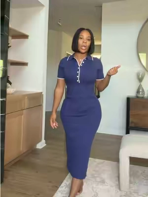 Midi dress for any occasion  #mididress #fitteddress 