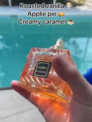 Klamath, a fresh but also sweet and deliciously good smelling fragrance.#creatorsearchinsights #budgetfragrance #smellgood #unisexfragrance #vanillagirl 