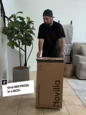 My Son Loved his new Mattress! No need to spend Hundreds when you can get some great quality ones here on Tik tok Shop This one is the Novilla Gel Memory Foam! Its firm but very comfortable! Check them out! #novillamattress #mattress #gelmemoryfoammattress @Novilla 