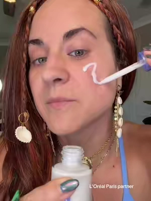 This is giving expensive skincare without the expensive price tag @loréal paris usa #faceserum #lorealserum #skincaretips #lorealparispartner 