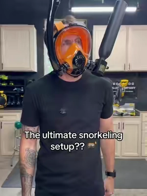 How cool is this little scuba setup! #tiktokshopsummersale #scuba #snorkeling #scalloping #scubadiving 