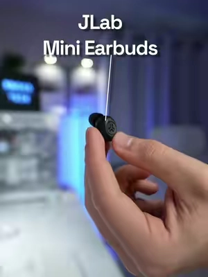 One of the smallest mini earbuds on TikTok #Jlab #earbuds #headphones 