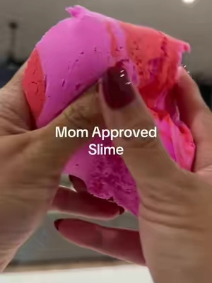 100% Mom Approved Slime 🙌🏽 #slime #momapproved 