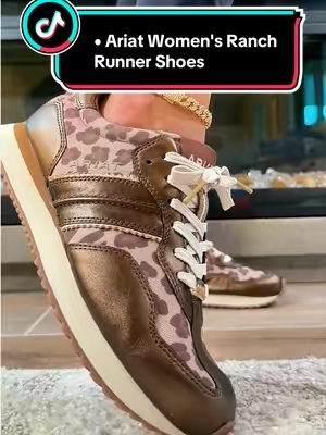 Ariat Women's Ranch Runner Shoes ##ariat##leopardprintshoes##fashionsneakers##tiktokshopsummersale##sneakerhead