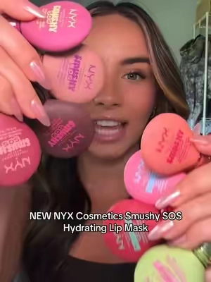 smushy hydrating lip mask😍💋  🫧12 hours of hydration  🫧formulated with hyaluronic acid 🫧8 unique spa inspired scents and shades @NYX Professional Makeup #nyxcosmeticssmushysos #nyxcosmeticspartner #ttsnationallipstickday #tiktokshopcreatorpicks #lipmask 