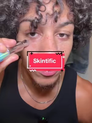 Omg and it feels sooo good on your under eyes @Skintific Official 