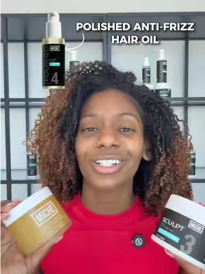 Seeing a cast?👀 Don't scrunch too soon.😉 A curl cast helps hold your definition in place while your hair dries. When you're ready, scrunch it out with a few drops of POLISHED Anti-Frizz Hair Oil for soft, bouncy curls with plenty of movement. Shop POLISHED right here on TikTok Shop #michebeauty #definedcurls #curlcast #softcurls 
