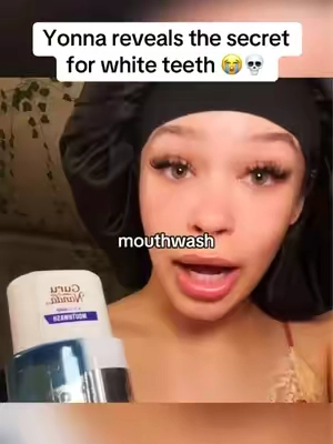 Yonna reveals her secret whitening mouthwash! #mouthwash #gurunanda @GuruNanda LLC @Puneet Nanda bridge the gap 
