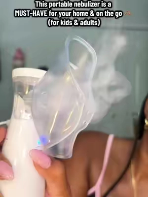 ✨ Breathe easier wherever you go! This portable handheld nebulizer is compact, lightweight, and easy to use at home or on the go. Perfect for adults and kids, with a mesh design and accessories included for convenient breathing treatments. 💨🤍 #Nebulizer #HealthEssentials #MustHave #TikTokShopFinds #amazonfinds 