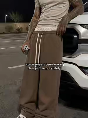 neutral fit still got motion #sweatpants #baggypants #widelegpants #streetwear #fyp 
