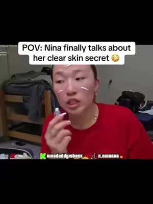 #ninalin #ninapool #ninadaddyisback #clearskin #lionpairacnecream 