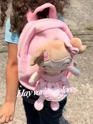 #Gloveleya#Backpack#Girls #mochilaconmuñeca
