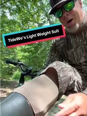 TideWe’s lightweight hunting suit @tideweofficial #bowhunting #deerhunting #bowseason #tidewe #huntinggear 