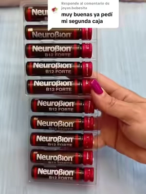 Respuesta a @joyas.bebesita Neurobion b12 forte viales bebibles las puedes pedir enel carrito naranja,apoya tu metabolismo reduce la fatiga y te da el rendimiento que el dia exige solo abre y bebe #vitamins #vitaminas #b12 #tiktokshopcreatorpicks #tiktokshop 