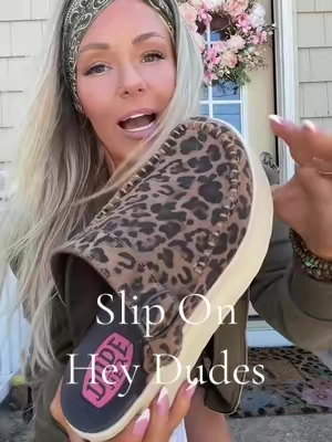 Slip into lightweight comfort with these stylish platform shoes from @HeyDude made for all-day wear. #sliponshoes #heydudeshoes 
