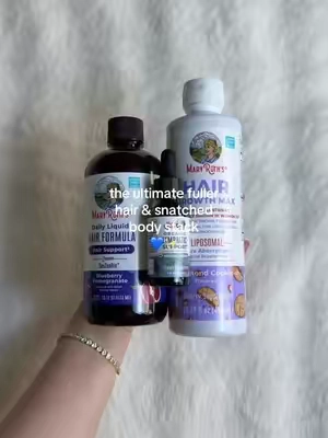 and the value is SO much better when you get the trio 🤍 maryruth's mermaid hair lymphatic trio thinning hair water retention tiktok shop #tiktokshopcreatorpicks #tiktokshopsummersale #hairgrowth #lymphaticdrainage #maryruthsorganics maryruth's best hair growth lymphatic drainage thicker fuller hair bloating de-puff skincare over 35 buy with coupon maehni 