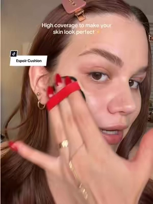 Desde que la probé, me enamoré 🍓❤️ #espoir #espoircushion #PeptideCushion #skincaremakeup @espoir USA 