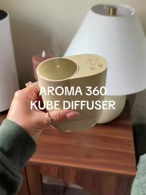 gimme one for every room in my house and another for my car omg 😮‍💨✨ #aroma360 #aroma360minidiffuser #aroma360kube #cordlessdiffuser #minidiffuser 