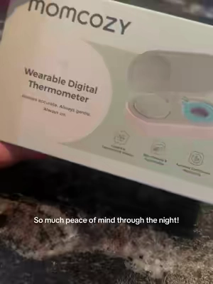 Anything that helps me keep an eye on my little one gives me extra peace of mind. #Momcozy #BabyGear #WearableThermometer #BabyMonitoring #ParentingEssentials