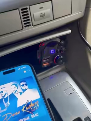Bluetooth 5.3 FM Transmitter for car #tiktokshop #foryou #summervibes☀️ #dealsforyoudays #summerwins 