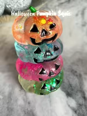 Halloween Pumpkin Squishy #halloween #squishy #squishytoy #squishytoys #toys 