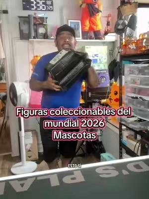 Figuras coleccionables del mundial 2026 mascotas #mascotascoleccionablesdelmundial2026 