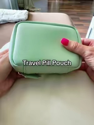I love how handy this is to keep my otc meds or supplements in.  Everything is in one spot, organized and easy to find!  #pillorganizer #travelessentials #vitaminsupplements #organizerideas #storagecontainer 