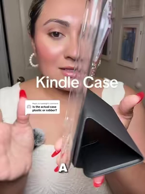 Replying to @kaeleigh  kindle stand and case #trifoldkindlecase #kindlestand #kindlecase #magnetickindlecase 