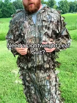 Deer season is getting closer, and this lightweight leaf suit is definitely worth checking out while it’s on sale. 🍂🦌 #loogu #leafsuit #deerhunting #bowhunting #huntinggear 