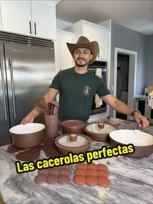 Estas cacerolas me encantan vienen con cucharones y todo lo que miras en el video 