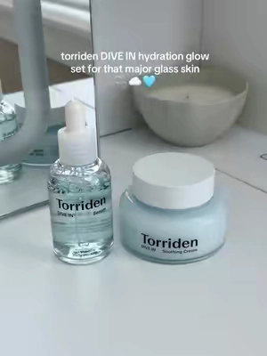 Best duo if your skin is dull & dehydrated #torridendivein #hydratedskincare #glassskin #glowyskin #glazeddonutskin 