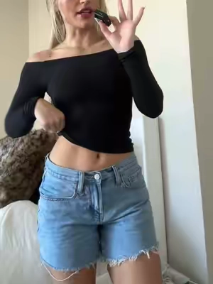 all time fav denim shorts 