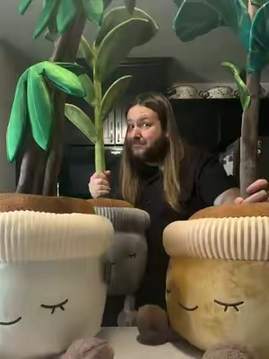 4ft Plush Tree. #jazwares #greenhousebyruss #plush #houseplant #tiktokshopbacktoschool 