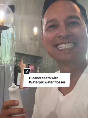 Flossing isn’t enough! Waterpik Water-flosser cleans gives your teeth the best clean look and feel! #waterpikwaterflosser #cleanerteeth #gumhealth #tiktokshopcreatorpicks #ad @Water Pik, Inc. 