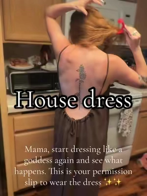I haven’t felt this beautiful in months! I’m definitely going to get more colors in this backless dress 🥰 #tiktokshop #housedress #womensfashion #springfashion #trending