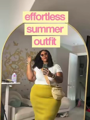 This is the kind of summer outfit that looks polished without feeling complicated. 💛 A fitted white tee, colorful maxi skirt, comfortable sandals, and a hands-free crossbody bag give you an easy outfit you can actually wear all day. It works for brunch, errands, vacation, lunch, sightseeing, or any casual summer plan where you still want to look put together. The best outfits are not always the most elaborate. Sometimes it is just about choosing comfortable pieces that already work well together. Would you wear this for brunch or vacation? Tap the 🛒 to shop the look #matchingset #falloutfits #summertofall #casualoutfits #plussizefashion 