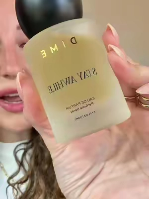 Some perfumes make an entrance… this one leaves an impression. ✨ Stay Awhile is light, clean, and the kind of scent you’ll reach for every single day.  @DIME Beauty  #dimebeauty #stayawhile #perfumetok #gourmand #pistachio 