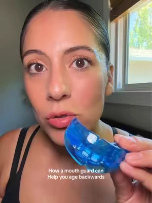 A mouth guard that’s an investment. Better sleep, snatched jaw, and no more mouth breathing. #mouthbreathing #tmjdisorder #teethgrinding #jawlinecheck #mouthguard 
