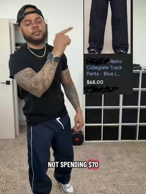 Spending $70 for one is outrageous #trackpants #mensfashion #mensclothing #outfitinspo #fashioninspo 