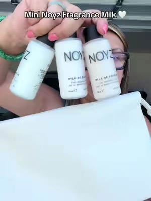 Now it comes in mini 😍 @noyzfragrance #fragrancemilk #bodymilk #noyz #noyzfragrance #giftforher 