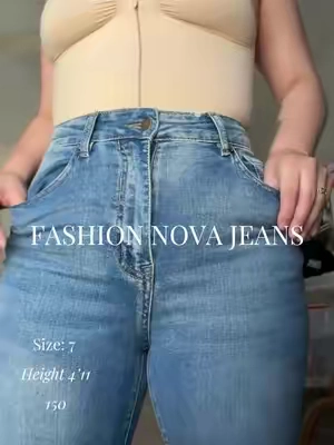 Fashion nova has one of the BEST jeans they’re always fitting perfectly to my body especially the petite ones since I am short 🌹 #fashionnova #fashionnovajeans #jeans #fy 
