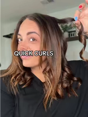 A more lose curled look! So quick and easy using the sheglam airflow pro - I’m using 1” ! @SHEGLAM  #SHEGLAMHAIR #SHEGLAMHAIRPro #SHEGLAM #DealsForYouDays