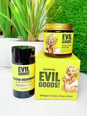 Beef Tallow y desodorante de @evilgoods #evilgoods #beeftallow #ceboderes #tiktokshopsummersale 