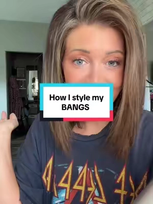 Replying to @goffcar47 Big bangs and a side part is a hill I will die on! I love this style and if you don’t- don’t do it! #hairtutorial #sidepart #millennial #texturespray #hairvolume 