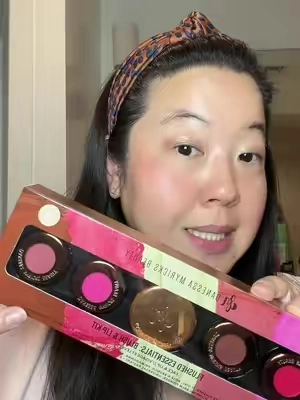 I love blush minis for the variety and this @DanessaMyricksBeauty set may be one of my favs! #danessamyricksbeauty #danessamyricksblurringbalm #creamblush #blush #tiktokshopcosmetics 