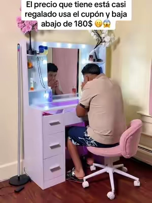 Está casi regalado y el precio no creo que dure mucho tiempo! 😱 #vanity #regalospersonalizados #homedecor #homeimprovement #dealsforyoudays 